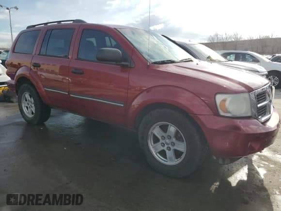 ✅ 2008 Dodge Durango SLT • VIN: 1D8HD48N48F151528 • Lot: 47588305. Listed on Copart with 229,055 mi. Free auction sales archive from the USA and detailed vehicle history report at DreamBid. Image 4.