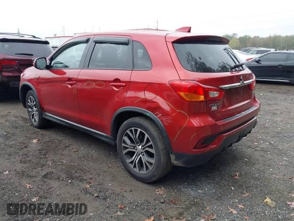 2018 Mitsubishi Outlander ES with VIN JA4AR3AUXJU022184, listed as a IAAI auction lot 43426025 with 90,081 mi miles and . Bid and sale history available at DreamBid. Image 3.