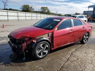 2023 Hyundai Elantra Limited с VIN KMHLN4AJ1PU058291, выставлен на аукционе Copart как лот 86161125 с пробегом 66 986 миль миль и Списание • Salvage title. История ставок и продаж доступна на DreamBid. Изображение 1.