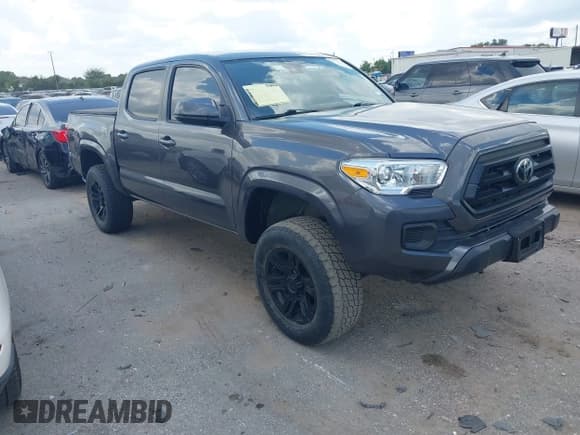 ✅ 2021 Toyota Tacoma SR • VIN: 3TYAX5GN8MT020213 • Лот: 43195780. Опубликован ранее на IAAI с пробегом 62 026 миль. Бесплатный доступ к архиву аукционных продаж из США и подробный отчёт об истории автомобиля на DreamBid. Изображение 1.