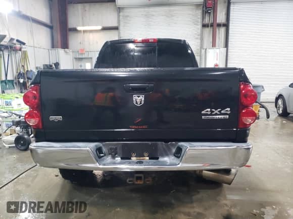 2007 Dodge 3500 Laramie with VIN 3D7MX39A67G801022, listed as a Copart auction lot 43378065 with 232,050 mi miles and Salvage title. Bid and sale history available at DreamBid. Image 6.