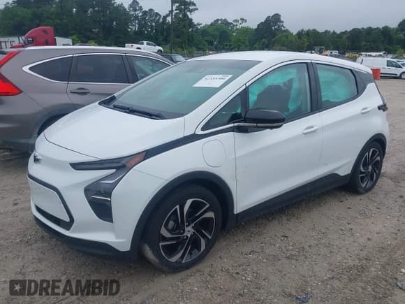 ✅ 2022 Chevrolet Bolt EV 2LT • VIN: 1G1FX6S03N4101435 • Lot: 42355300. Wystawiony na IAAI z przebiegiem 46 773 mil. Bezpłatny archiwum sprzedaży aukcyjnych z USA i szczegółowy raport historii pojazdu na DreamBid. Zdjęcie 2.