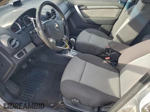 ✅ 2009 Chevrolet Aveo 1LT • VIN: KL1TD66E29B668561 • Lot: 94042235. Listed on Copart with Not provided. Free auction sales archive from the USA and detailed vehicle history report at DreamBid. Image 7.