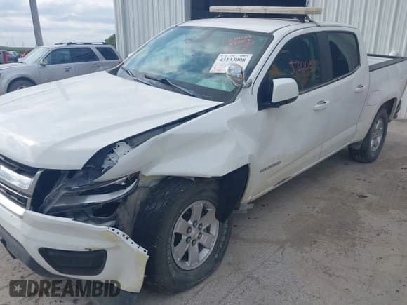 ✅ 2020 Chevrolet Colorado 4WD Work Truck • VIN: 1GCGTBEN4L1237899 • Lot: 43133008. Listed on IAAI with 62,982 mi. Free auction sales archive from the USA and detailed vehicle history report at DreamBid. Image 6.