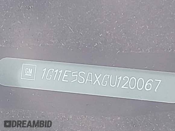 2016 Chevrolet Malibu LTZ z VIN 1G11E5SAXGU120067, wystawiony jako IAAI lot #43451120 z przebiegiem 124 552 mil mil oraz . Historia ofert i sprzedaży dostępna na DreamBid. Obrazek 9.
