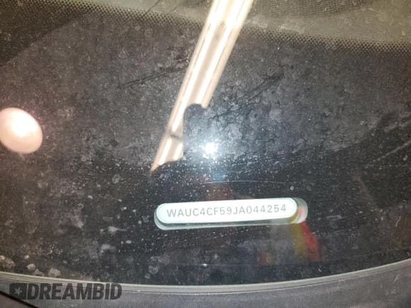 ✅ 2018 Audi S5 Sportback Prestige • VIN: WAUC4CF59JA044254 • Lot: 36475823. Listed on Copart with Not provided. Free auction sales archive from the USA and detailed vehicle history report at DreamBid. Image 12.