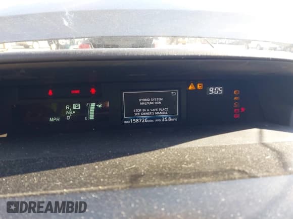 ✅ 2015 Toyota Prius Two • VIN: JTDZN3EUXFJ027358 • Lot: 43664740. Listed on IAAI with 158,726 mi. Free auction sales archive from the USA and detailed vehicle history report at DreamBid. Image 7.