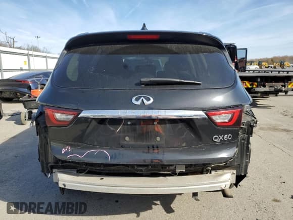 ✅ 2020 Infiniti QX60 Luxe • VIN: 5N1DL0MN0LC521720 • Lot: 91829705. Wystawiony na Copart z przebiegiem 95 685 mil. Bezpłatny archiwum sprzedaży aukcyjnych z USA i szczegółowy raport historii pojazdu na DreamBid. Zdjęcie 6.