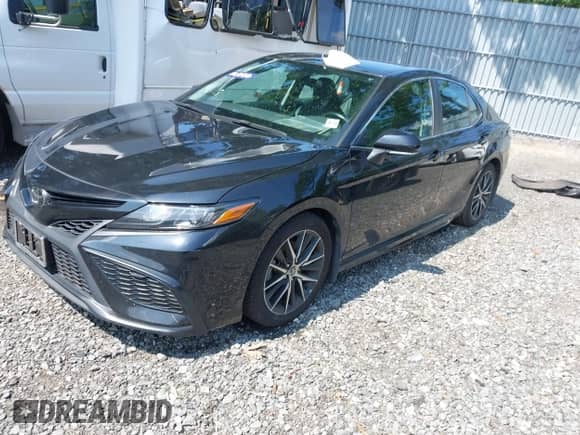 2023 Toyota Camry SE with VIN 4T1G11BK9PU075441, listed as a IAAI auction lot 42759865 with 53,835 mi miles and . Bid and sale history available at DreamBid. Image 2.
