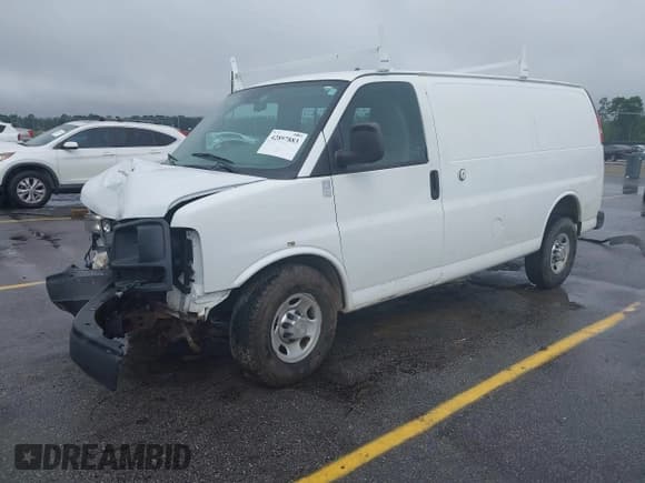 ✅ 2013 Chevrolet Express Cargo • VIN: 1GCWGFCA0D1137033 • Lot: 42897883. Listed on IAAI with 149,255 mi. Free auction sales archive from the USA and detailed vehicle history report at DreamBid. Image 2.