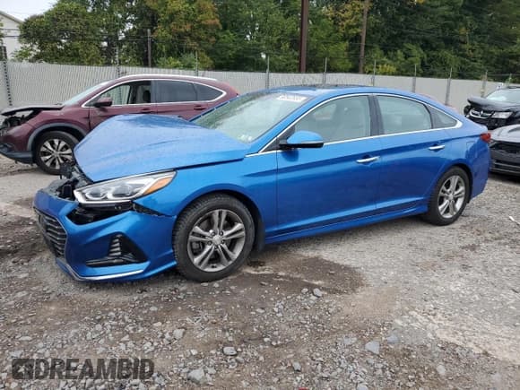 ✅ 2018 Hyundai Sonata Limited • VIN: 5NPE34AF2JH608534 • Лот: 80542655. Опубликован ранее на Copart с пробегом 75 303 миль. Бесплатный доступ к архиву аукционных продаж из США и подробный отчёт об истории автомобиля на DreamBid. Изображение 1.