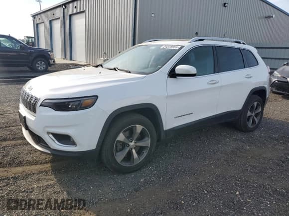 ✅ 2019 Jeep Cherokee Limited • VIN: 1C4PJMDX9KD258720 • Lot: 54375955. Listed on Copart with 77,108 mi. Free auction sales archive from the USA and detailed vehicle history report at DreamBid. Image 1.