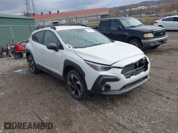 ✅ 2024 Subaru Crosstrek Limited • VIN: 4S4GUHL69R3733222 • Lot: 43647889. Listed on IAAI with 47,544 mi. Free auction sales archive from the USA and detailed vehicle history report at DreamBid. Image 1.