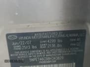 ✅ 2008 Hyundai Sonata GLS • VIN: 5NPET46C98H343829 • Лот: 73824904. Опубликован ранее на Copart с пробегом Не указан. Бесплатный доступ к архиву аукционных продаж из США и подробный отчёт об истории автомобиля на DreamBid. Изображение 13.