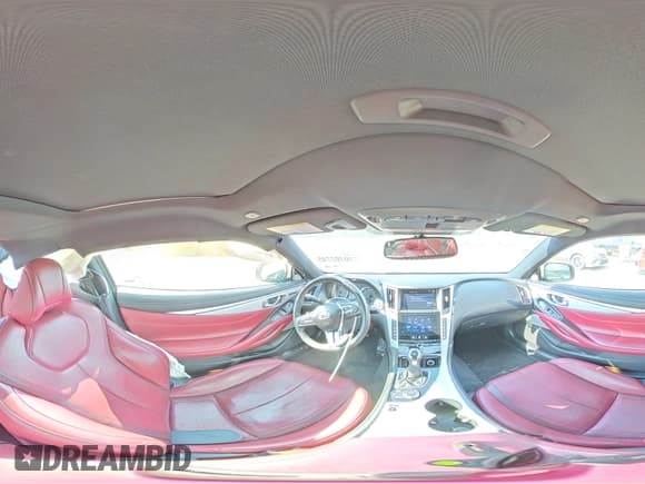 ✅ 2019 Infiniti Q60 Red Sport 400 • VIN: JN1FV7EK2KM360772 • Lot: 70702745. Listed on Copart with 81,781 mi. Free auction sales archive from the USA and detailed vehicle history report at DreamBid. Image 14.