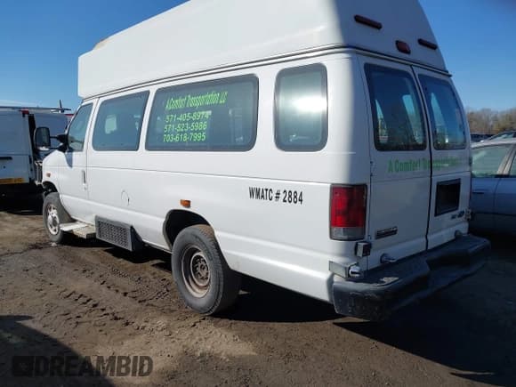 ✅ 2012 Ford Econoline Cargo Super Duty Commercial • VIN: 1FTDS3EL3CDA26511 • Lot: 41446115. Listed on IAAI with 241,384 mi. Free auction sales archive from the USA and detailed vehicle history report at DreamBid. Image 3.