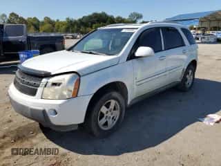 2006 Chevrolet Equinox LT с VIN 2CNDL63F966161521, выставлен на аукционе Copart как лот 75793294 с пробегом 216 185 миль миль и Списание • Salvage title. История ставок и продаж доступна на DreamBid. Изображение 1.