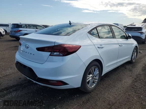 2020 Hyundai Elantra SEL with VIN 5NPD84LF9LH560561, listed as a Copart auction lot 70518915 with 139,575 mi miles and Salvage title. Bid and sale history available at DreamBid. Image 3.