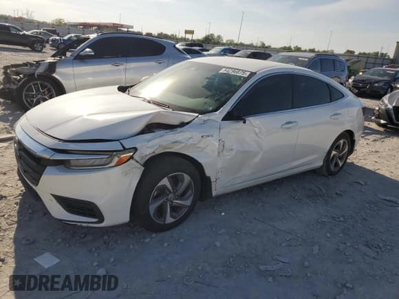 ✅ 2019 Honda Insight EX • VIN: 19XZE4F52KE008131 • Лот: 84296875. Опубликован ранее на Copart с пробегом 181 326 миль. Бесплатный доступ к архиву аукционных продаж из США и подробный отчёт об истории автомобиля на DreamBid. Изображение 1.