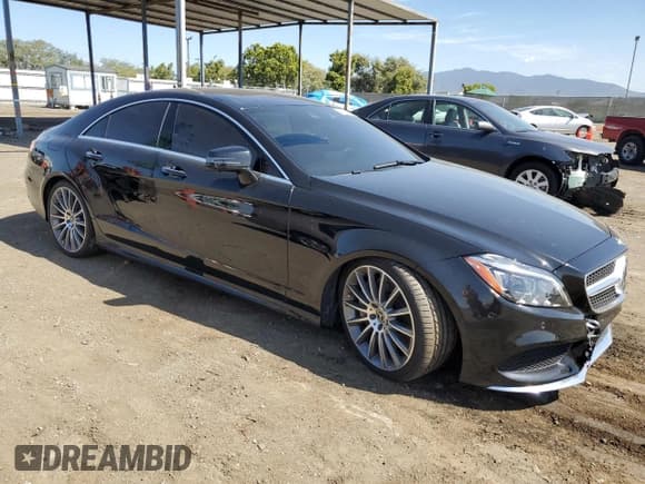 ✅ 2018 Mercedes-Benz CLS 550 • VIN: WDDLJ7DB4JA203957 • Lot: 44364424. Listed on Copart with 21,061 mi. Free auction sales archive from the USA and detailed vehicle history report at DreamBid. Image 4.
