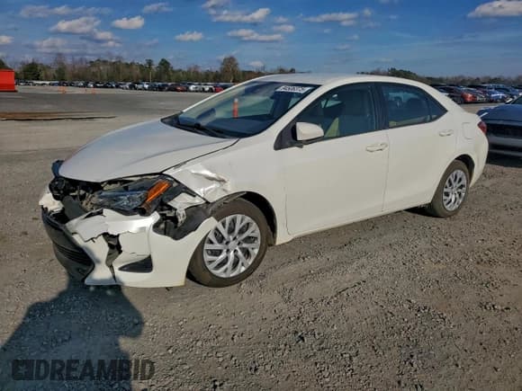 ✅ 2018 Toyota Corolla LE • VIN: 5YFBURHE9JP814916 • Lot: 94506375. Listed on Copart with 191,700 mi. Free auction sales archive from the USA and detailed vehicle history report at DreamBid. Image 1.
