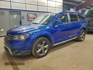 ✅ 2015 Dodge Journey Crossroad • VIN: 3C4PDDGG8FT619096 • Lot: 96539035. Listed on Copart with 154,087 mi. Free auction sales archive from the USA and detailed vehicle history report at DreamBid. Image 1.