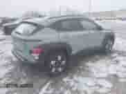 2024 Hyundai Kona SEL with VIN KM8HBCAB9RU053988, listed as a IAAI auction lot 41257182 with 11,460 mi miles and . Bid and sale history available at DreamBid. Image 4.