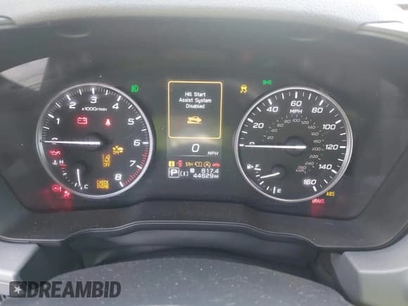 ✅ 2024 Subaru Crosstrek Premium • VIN: JF2GUADC2R8307134 • Lot: 43494684. Listed on IAAI with 44,629 mi. Free auction sales archive from the USA and detailed vehicle history report at DreamBid. Image 7.