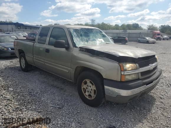 2003 Chevrolet Silverado 1500 LS with VIN 2GCEC19T231258044, listed as a Copart auction lot 84606025 with 174,012 mi miles and Salvage title. Bid and sale history available at DreamBid. Image 4.