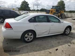 2013 Chevrolet Impala LS z VIN 2G1WF5E3XD1218068, wystawiony jako Copart lot #67588715 z przebiegiem Nie podano mil oraz Szkoda całkowita • Salvage title. Historia ofert i sprzedaży dostępna na DreamBid. Obrazek 3.