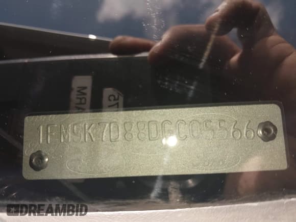 ✅ 2013 Ford Explorer XLT • VIN: 1FM5K7D88DGC05566 • Lot: 43547707. Listed on IAAI with 158,745 mi. Free auction sales archive from the USA and detailed vehicle history report at DreamBid. Image 9.