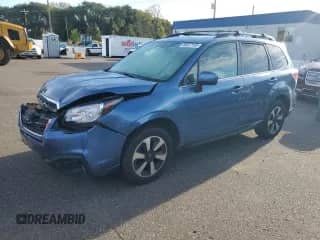 2017 Subaru Forester Limited with VIN JF2SJAJC5HH403474, listed as a Copart auction lot 85327165 with 124,083 mi miles and Non repairable. Bid and sale history available at DreamBid. Image 1.
