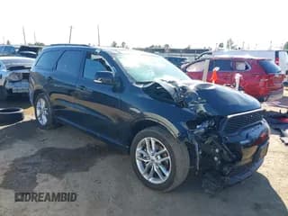✅ 2024 Dodge Durango GT • VIN: 1C4RDHDG2RC143481 • Лот: 41675422. Опубликован ранее на IAAI с пробегом 22 471 миль. Бесплатный доступ к архиву аукционных продаж из США и подробный отчёт об истории автомобиля на DreamBid. Изображение 1.