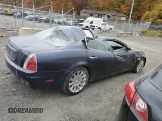 ✅ 2006 Maserati Quattroporte • VIN: ZAMCE39A460025290 • Lot: 78816054. Wystawiony na Copart z przebiegiem Nie podano. Bezpłatny archiwum sprzedaży aukcyjnych z USA i szczegółowy raport historii pojazdu na DreamBid. Zdjęcie 3.