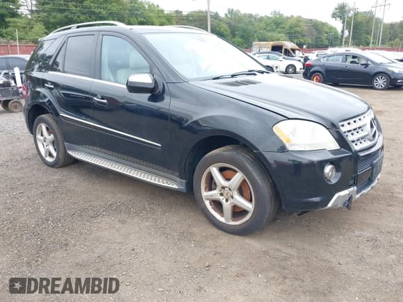 ✅ 2009 Mercedes-Benz M 550 • VIN: 4JGBB72E59A504504 • Lot: 43157447. Listed on IAAI with 99,101 mi. Free auction sales archive from the USA and detailed vehicle history report at DreamBid. Image 1.