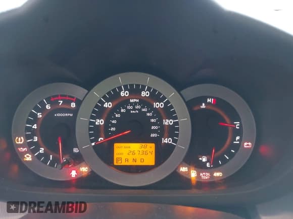 ✅ 2006 Toyota RAV4 • VIN: JTMBD33V365024777 • Lot: 43732723. Listed on IAAI with 267,364 mi. Free auction sales archive from the USA and detailed vehicle history report at DreamBid. Image 7.