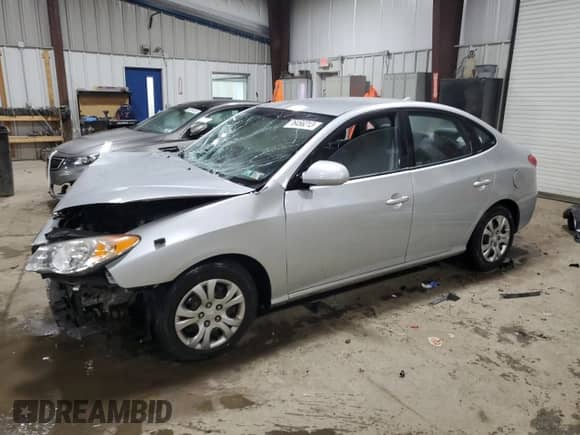 2010 Hyundai Elantra GLS with VIN KMHDU4AD6AU841566, listed as a Copart auction lot 76456213 with 50,864 mi miles and Salvage title. Bid and sale history available at DreamBid. Image 1.