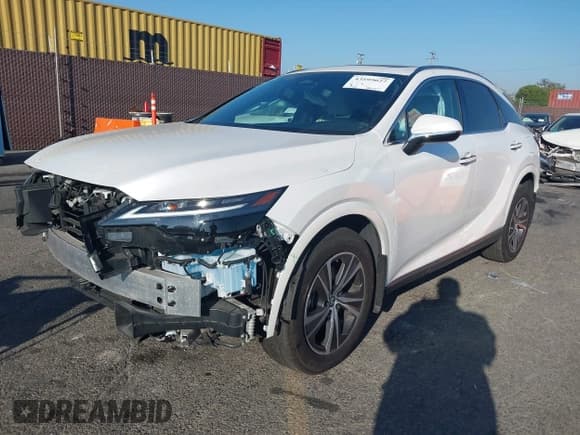 ✅ 2023 Lexus RX 350h • VIN: 2T2BBMCA2PC006649 • Lot: 43599027. Listed on IAAI with 21,218 mi. Free auction sales archive from the USA and detailed vehicle history report at DreamBid. Image 2.