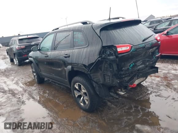 ✅ 2017 Jeep Cherokee Trailhawk L Plus • VIN: 1C4PJMBB9HW551506 • Лот: 41650841. Опубликован ранее на IAAI с пробегом 51 273 миль. Бесплатный доступ к архиву аукционных продаж из США и подробный отчёт об истории автомобиля на DreamBid. Изображение 3.