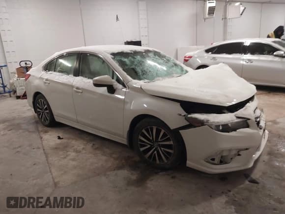 ✅ 2019 Subaru Legacy Premium • VIN: 4S3BNAF64K3021639 • Lot: 41354399. Listed on IAAI with 88,655 mi. Free auction sales archive from the USA and detailed vehicle history report at DreamBid. Image 1.