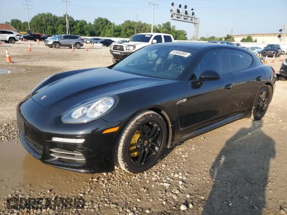 ✅ 2014 Porsche Panamera S • VIN: WP0AB2A74EL055398 • Lot: 63468385. Listed on Copart with 79,277 mi. Free auction sales archive from the USA and detailed vehicle history report at DreamBid. Image 1.