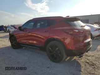 2021 Chevrolet Blazer RS with VIN 3GNKBERS1MS524137, listed as a Copart auction lot 69256524 with 64,824 mi miles and Salvage title. Bid and sale history available at DreamBid. Image 2.