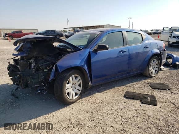 2014 Dodge Avenger SE с VIN 1C3CDZAB6EN177835, выставлен на аукционе Copart как лот 75054224 с пробегом Не указан миль и Списание • Salvage title. История ставок и продаж доступна на DreamBid. Изображение 1.