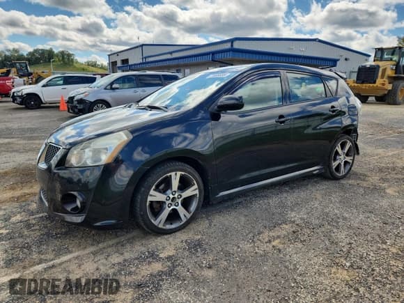 ✅ 2009 Pontiac Vibe GT • VIN: 5Y2SR67019Z463751 • Lot: 71589835. Listed on Copart with 120,279 mi. Free auction sales archive from the USA and detailed vehicle history report at DreamBid. Image 1.