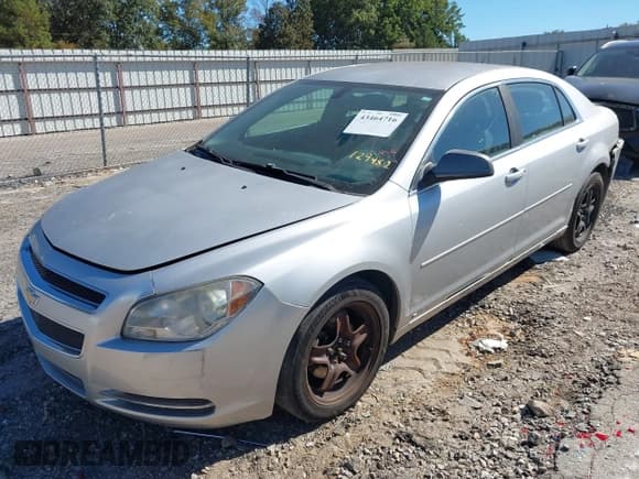 ✅ 2009 Chevrolet Malibu 1LT • VIN: 1G1ZH57B89F129482 • Lot: 43464716. Listed on IAAI with 214,485 mi. Free auction sales archive from the USA and detailed vehicle history report at DreamBid. Image 2.
