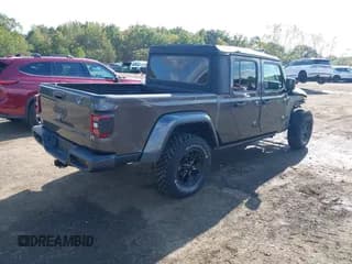 ✅ 2021 Jeep Gladiator Willys • VIN: 1C6HJTAG2ML566170 • Lot: 43286238. Wystawiony na IAAI z przebiegiem 15 090 mil. Bezpłatny archiwum sprzedaży aukcyjnych z USA i szczegółowy raport historii pojazdu na DreamBid. Zdjęcie 4.