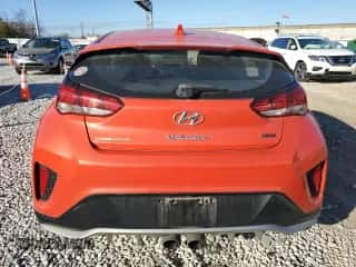 2020 Hyundai Veloster Turbo Ultimate z VIN KMHTH6AB0LU024445, wystawiony jako Copart lot #79214764 z przebiegiem 145 860 mil mil oraz Szkoda całkowita • Salvage title. Historia ofert i sprzedaży dostępna na DreamBid. Obrazek 6.