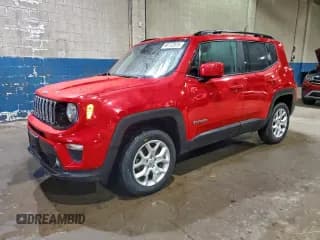 ✅ 2020 Jeep Renegade Latitude • VIN: ZACNJBBB1LPL31520 • Lot: 96112575. Listed on Copart with 58,056 mi. Free auction sales archive from the USA and detailed vehicle history report at DreamBid. Image 1.