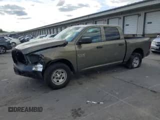 2013 Ram 1500 Tradesman с VIN 1C6RR6KPXDS643726, выставлен на аукционе Copart как лот 70573325 с пробегом 116 420 миль миль и Списание • Salvage title. История ставок и продаж доступна на DreamBid. Изображение 1.