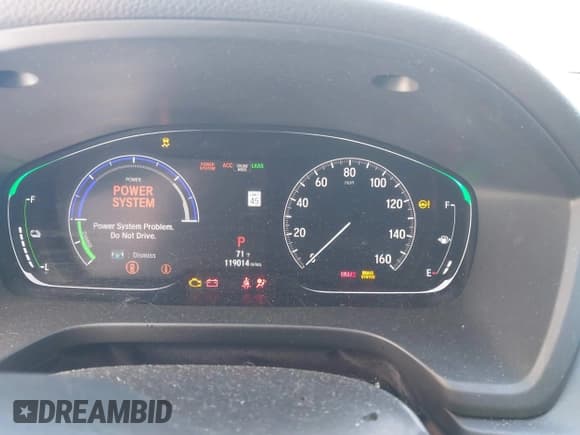 ✅ 2022 Honda Insight Touring • VIN: 19XZE4F9XNE013682 • Lot: 43127171. Listed on IAAI with 119,014 mi. Free auction sales archive from the USA and detailed vehicle history report at DreamBid. Image 7.